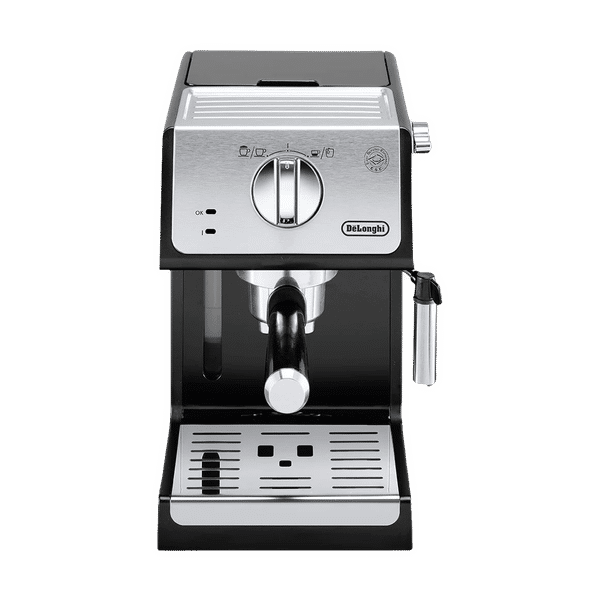De'Longhi Active Line ECP33.21.BK 2 1100 Watt 2 Cups Automatic Cappuccino Coffee Maker with Thermoblock Technology (Black)_1