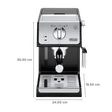De'Longhi Active Line ECP33.21.BK 2 1100 Watt 2 Cups Automatic Cappuccino Coffee Maker with Thermoblock Technology (Black)_2