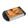 WARMEX Toasty 600W 4 Slice Open Toaster with Two Quartz Heating Tube (Black)_1