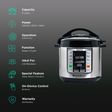 WONDERCHEF Nutri-Pot 6 Litre Electric Pressure Cooker with 7-in-1 Functions (Silver)_3