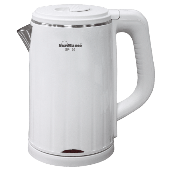 Sunflame 1500 Watt 1.2 Litre Electric Kettle with Boil Dry Protection (White)_1
