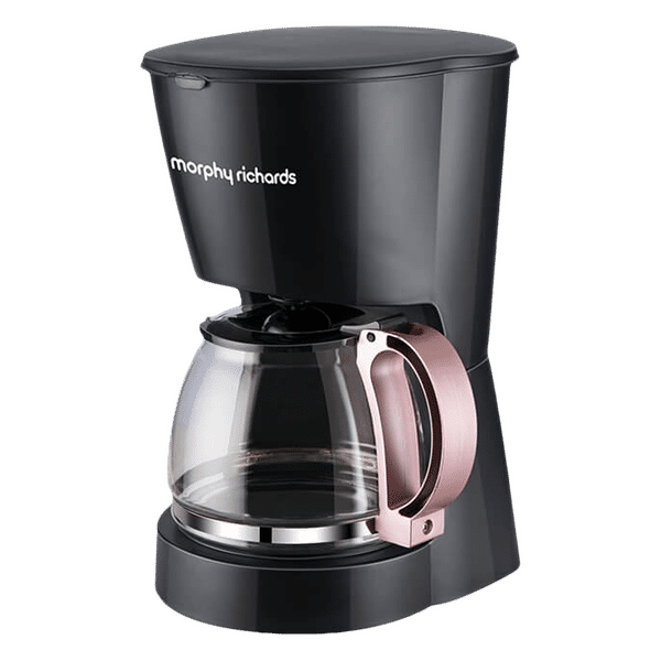 morphy richards Europa Brewmaster 750 Watt 10 Cups Automatic Black Coffee Maker with Anti Drip Function (Rose Gold)_1