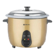 BAJAJ DLX Duo 1.8 Litre Electric Rice Cooker with Keep Warm Function (Gold)_1