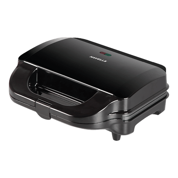 HAVELLS Big Fill 900W 2 Slice Sandwich Maker with Cool Touch Handle (Black)_1