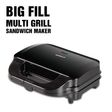HAVELLS Big Fill 900W 2 Slice Sandwich Maker with Cool Touch Handle (Black)_4