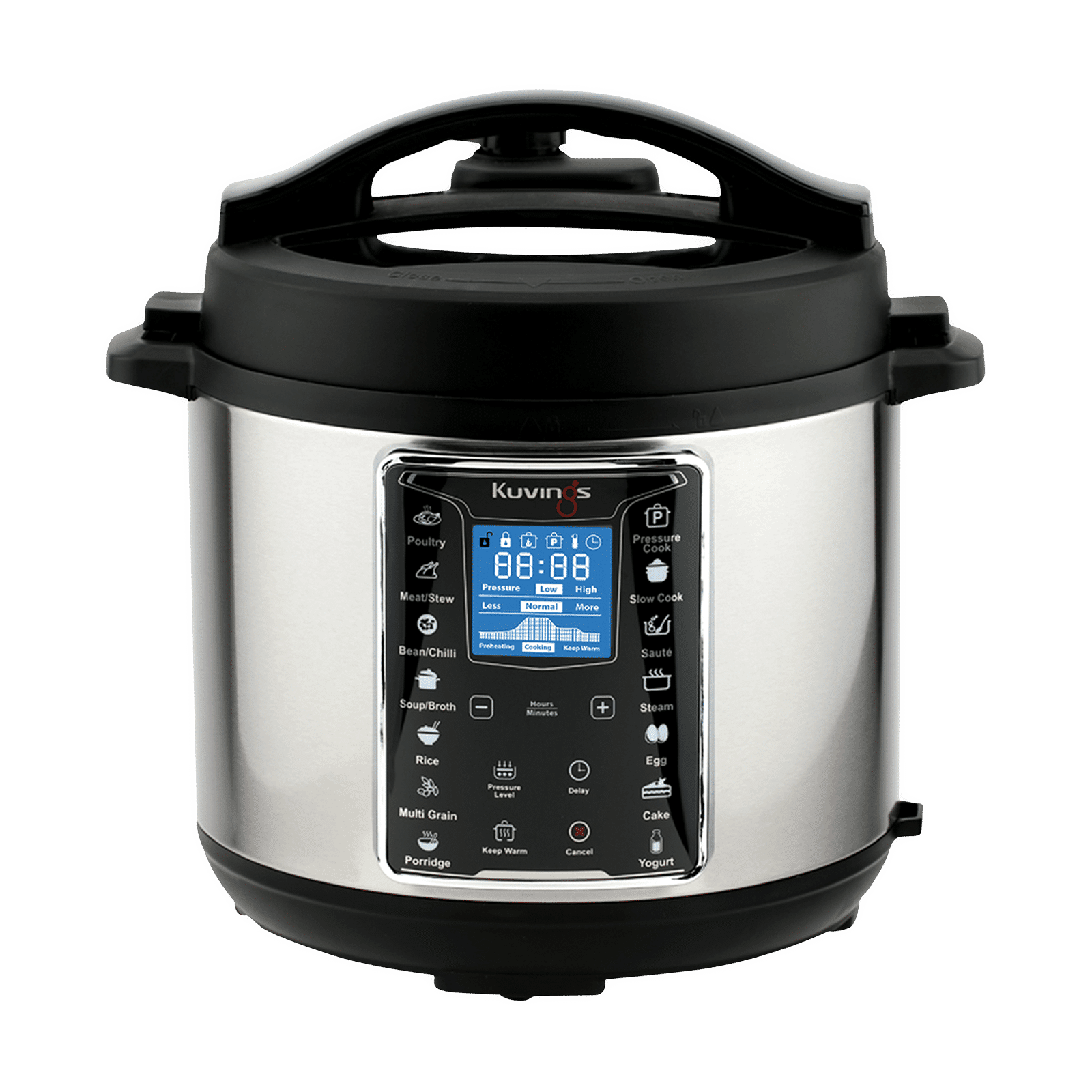 Buy Kuvings 6 Litre Electric Multi Pot Cooker with Touch Panel with LCD ...