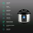 Kuvings 6 Litre Electric Multi Pot Cooker with Touch Panel with LCD Screen (Silver)_3