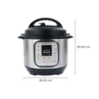 Instant Pot Duo 3 Litre Electric Multi Cooker with Detachable Power Cord (Silver)_2