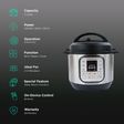 Instant Pot Duo 3 Litre Electric Multi Cooker with Detachable Power Cord (Silver)_3