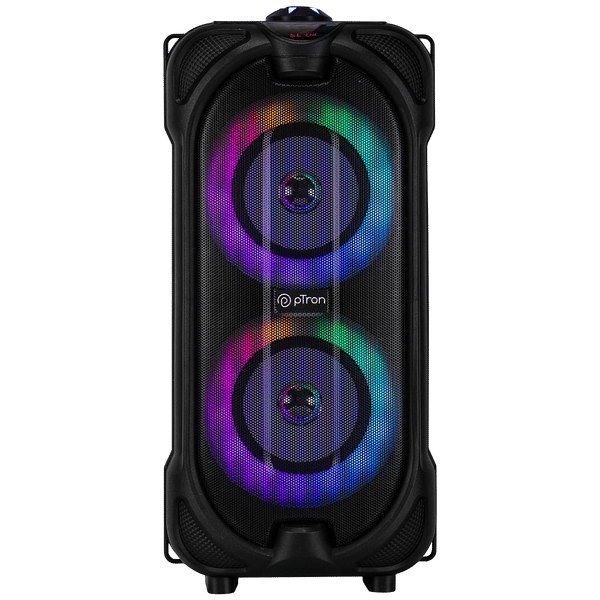 pTron Funk 40W Portable Bluetooth Party Speaker (LED Light Show, Black)_1