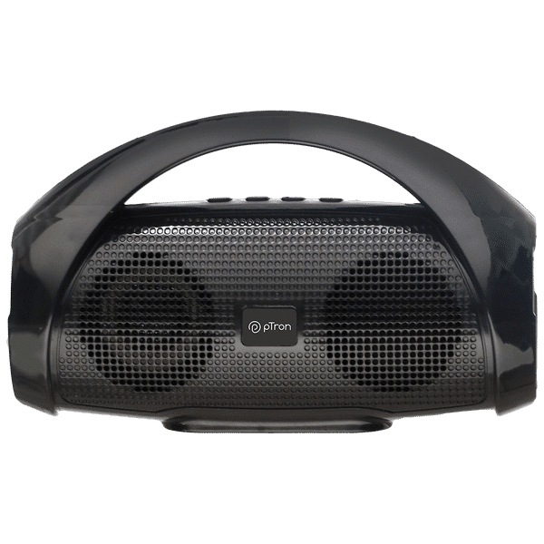 pTron Funk Duet 10W Portable Bluetooth Speaker (Wireless Subwoofer, Black)_1