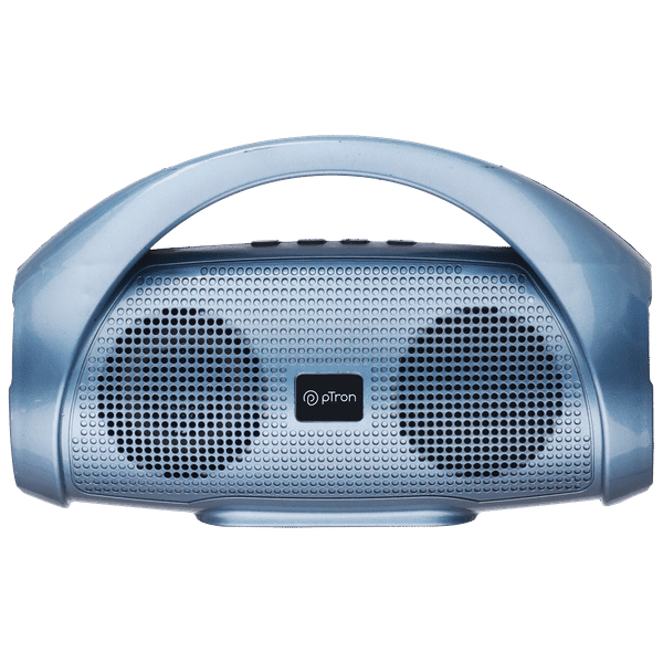 pTron Funk Duet 10W Portable Bluetooth Speaker (Wireless Subwoofer, Blue)_1