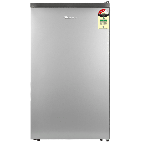 Hisense 94 Liters 2 Star Direct Cool Single Door Refrigerator with Reversible Door (RR94D4SSN, Silver)_1