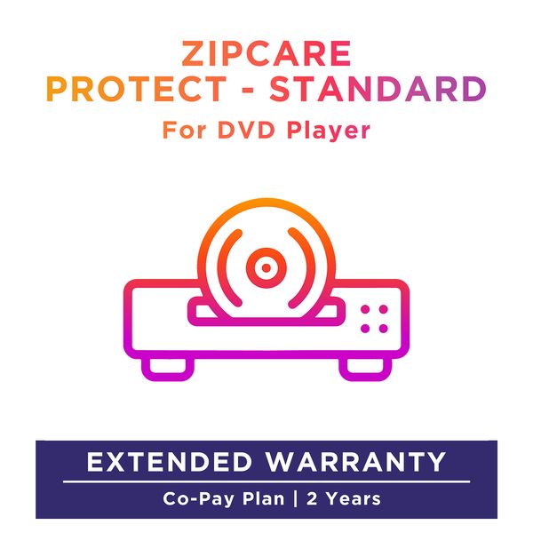 ZipCare Protect Standard 2 Years for Dvd Player (Rs. 5000 - Rs. 10000)_1