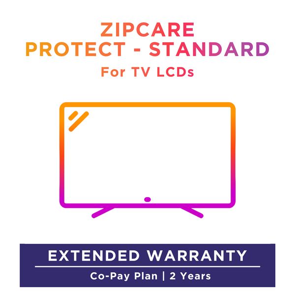 ZipCare Protect Standard 2 Years for Television (Rs. 15000 - Rs. 20000)_1