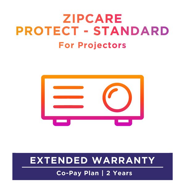 ZipCare Protect Standard 2 Years for Projectors (Upto Rs. 10000)_1