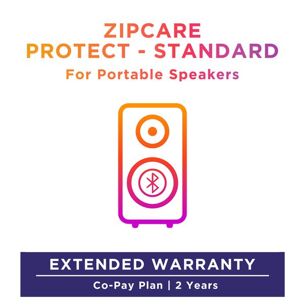 ZipCare Protect Standard 2 Years for Portable Speaker (Rs. 15000 - Rs. 30000)_1