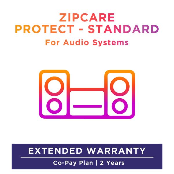 ZipCare Protect Standard 2 Years for Audio Systems (Rs. 15000 - Rs. 30000)_1