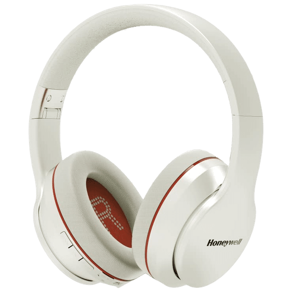 Honeywell Trueno U10 Bluetooth Headset with Mic (Upto 20 Hours Playback, Over Ear, Silver)_1