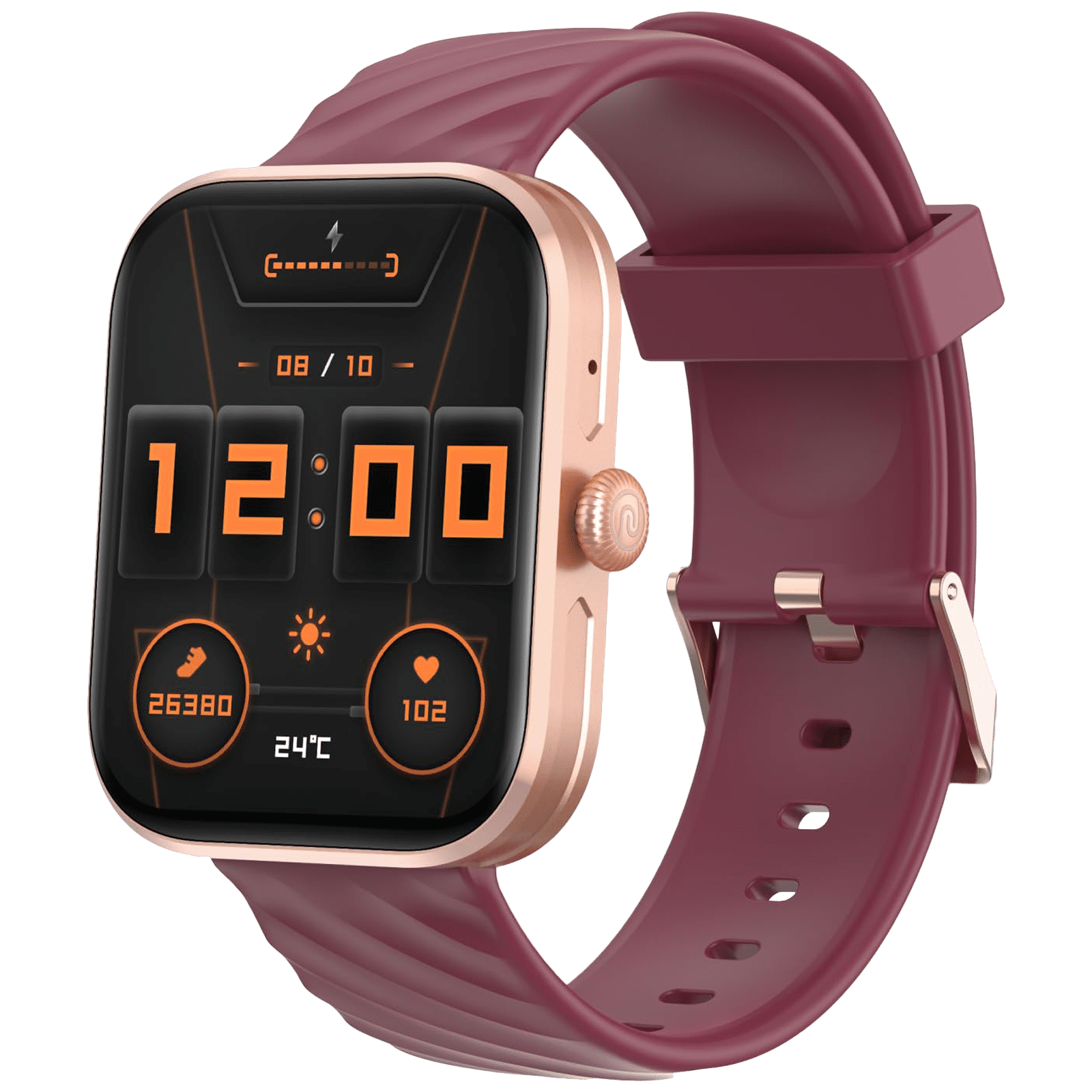 Noise Colorfit Pro 2 Smart Watch Champagne Grey - Happi Mobiles