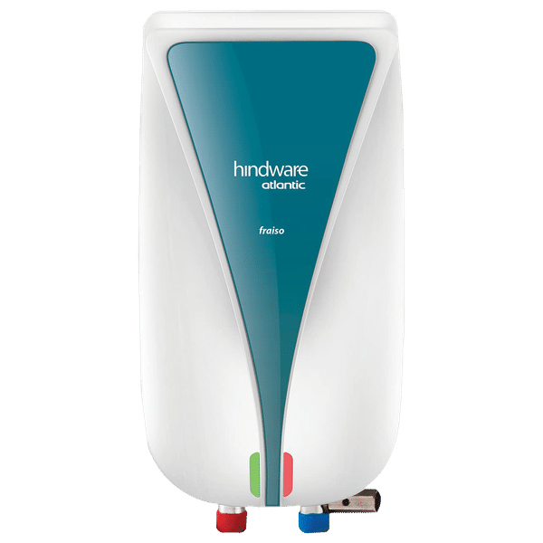 hindware Atlantic Fraiso 3 Litres Instant Water Geyser (3000 Watts, 519566, Turquoise and White)_1