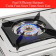 Fabiano FAB2BRSMSMART 2 Burner Manual Gas Stove (Stainless Steel Drip Tray, Silver)_3