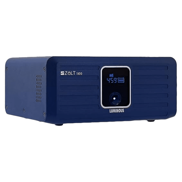 LUMINOUS Zolt 1100 24.5 Amps Inverter (Digital Display, Blue)_1