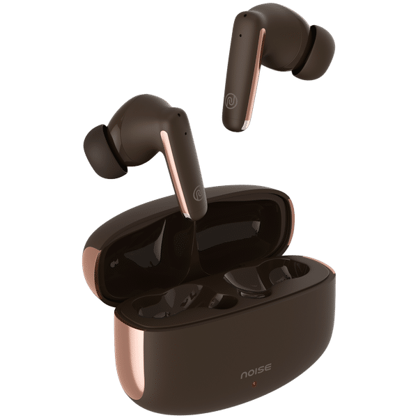 noise Buds Venus TWS Earbuds with Active Noise Cancellation (IPX5 Water Resistant, Instacharge, Stellar Brown)_1