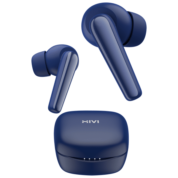 Mivi Duopods N5 TWS Earbuds with AI Noise Cancellation (13mm Driver, Blue)_1