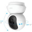 tp-link Tapo C200 HD WiFi CCTV Security Camera (Two-Way Audio, White)_2