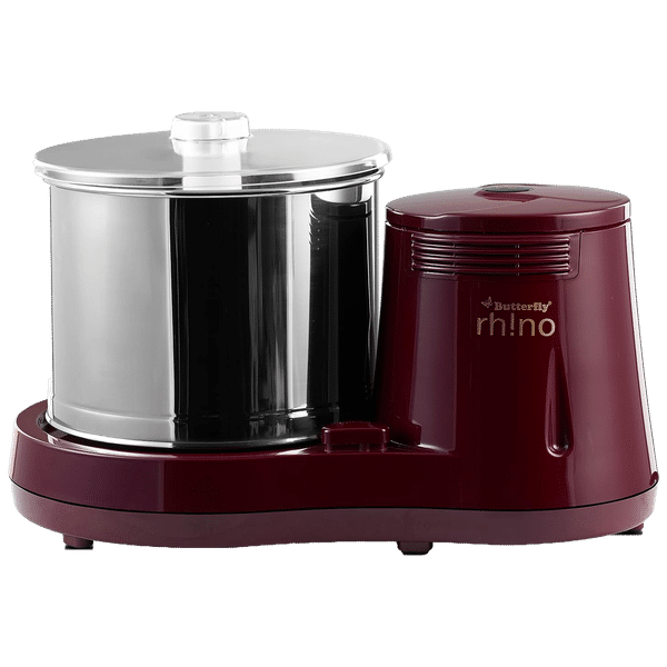 Butterfly Rhino 2 Litres 2 Stones Wet Grinder (Motor Overload Protector, Cherry Red)_1