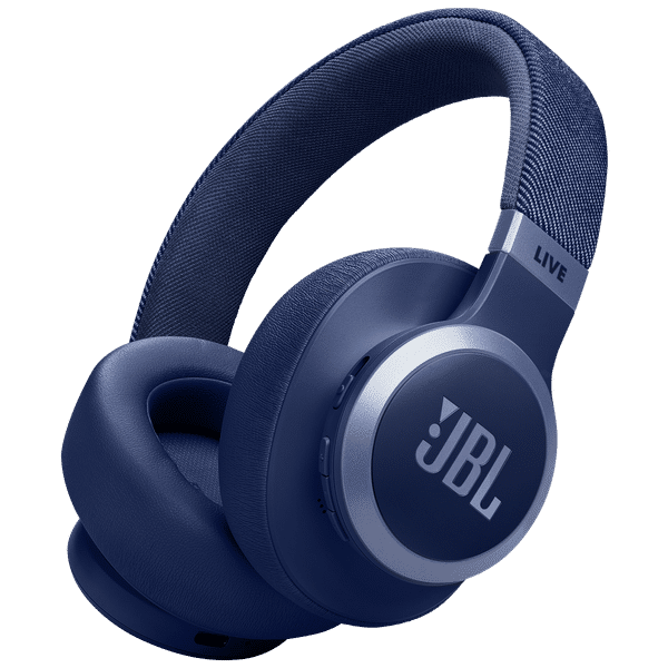 JBL LIVE 770NC Bluetooth Headphone with Mic (Upto 65 Hours Playback, Over Ear, Blue)_1