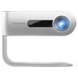 ViewSonic M1 G2 WVGA LED Projector (300 Lumens, HDMI, USB, WiFi, Bluetooth, Harman Kardon Speakers, Silver)_1