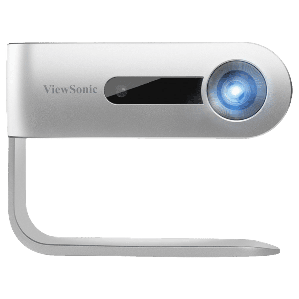ViewSonic M1 Plus G2 WVGA LED Projector (300 Lumens, HDMI, USB, WiFi, Bluetooth, Harman Kardon Speakers, Silver)_1