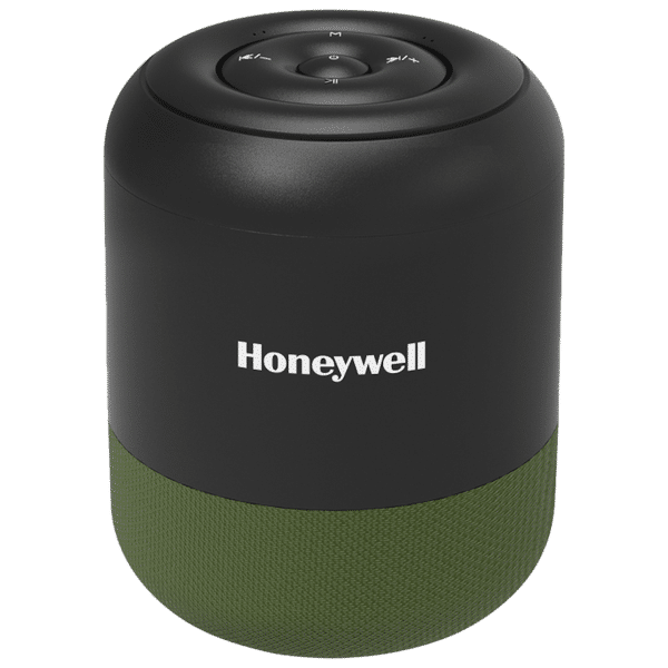 Honeywell Moxie V200 5W Portable Bluetooth Speaker (IPX4 Water Resistant, Stereo Sound, 2.1 Channel, Olive Green)_1