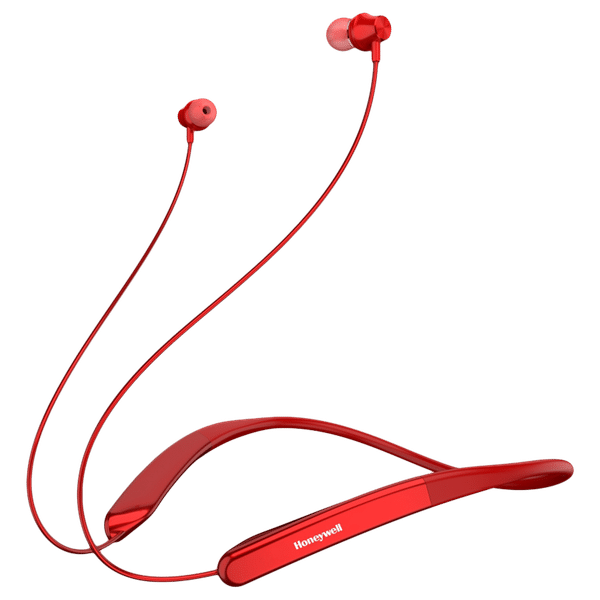 Honeywell Trueno U10 Neckband (IPX4 Water Resistant, Voice Assistant Enabled, Red)_1