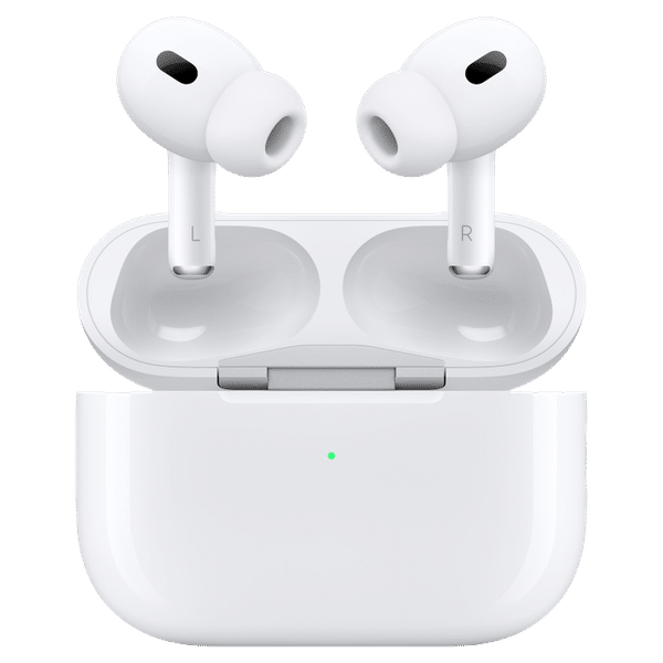 Apple AirPods Pro (2nd Generation-USB C) TWS Earbuds with Active Noise Cancellation (IP54 Water Resistant, MagSafe Case, White)_1