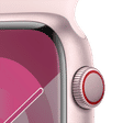 Apple Watch Series 9 GPS+Cellular with Light Pink Sport Band - S/M (45mm Display, Pink Aluminium Case)_3