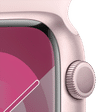Apple Watch Series 9 GPS with Light Pink Sport Band - M/L (45mm Display, Pink Aluminium Case)_3