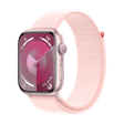 Apple Watch Series 9 GPS with Light Pink Sport Loop - M/L (45mm Display, Pink Aluminium Case)_1