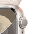 Apple Watch Series 9 GPS with Starlight Sport Loop - S/M (41mm Display, Starlight Aluminium Case)_3