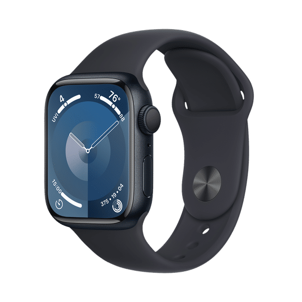 Apple Watch Series 9 GPS with Midnight Sport Band - S/M (41mm Display, Midnight Aluminium Case)_1