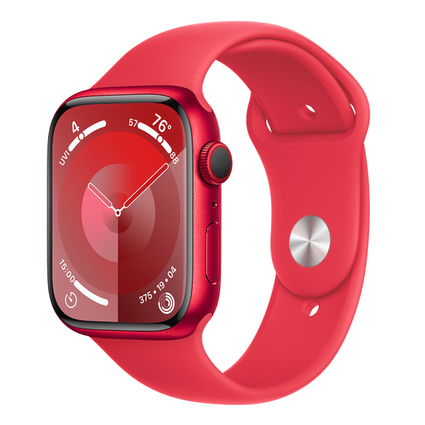 Apple Watch Series 9 GPS+Cellular with Red Sport Band - S/M (45mm Display, Red Aluminium Case)_1