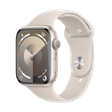 Apple Watch Series 9 GPS with Starlight Sport Band - M/L (45mm Display, Starlight Aluminium Case)_1