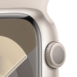 Apple Watch Series 9 GPS with Starlight Sport Band - M/L (45mm Display, Starlight Aluminium Case)_3
