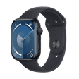 Apple Watch Series 9 GPS with Midnight Sport Band - S/M (45mm Display, Midnight Aluminium Case)_1