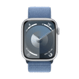 Apple Watch Series 9 GPS with Winter Blue Sport Loop - M/L (45mm Display, Silver Aluminium Case)_2