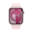 Apple Watch Series 9 GPS with Light Pink Sport Band - S/M (45mm Display, Pink Aluminium Case)_2