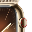 Apple Watch Series 9 GPS+Cellular with Gold Milanese Loop - M/L (45mm Display, Gold Stainless Steel Case)_3