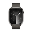 Apple Watch Series 9 GPS+Cellular with Graphite Milanese Loop - M/L (45mm Display, Graphite Stainless Steel Case)_2